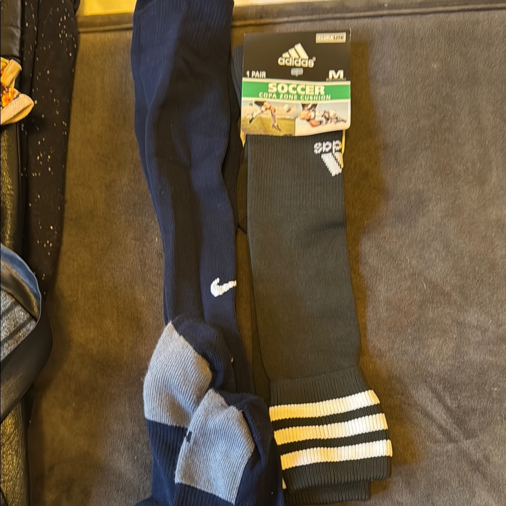 Adidas Black Soccer Socks